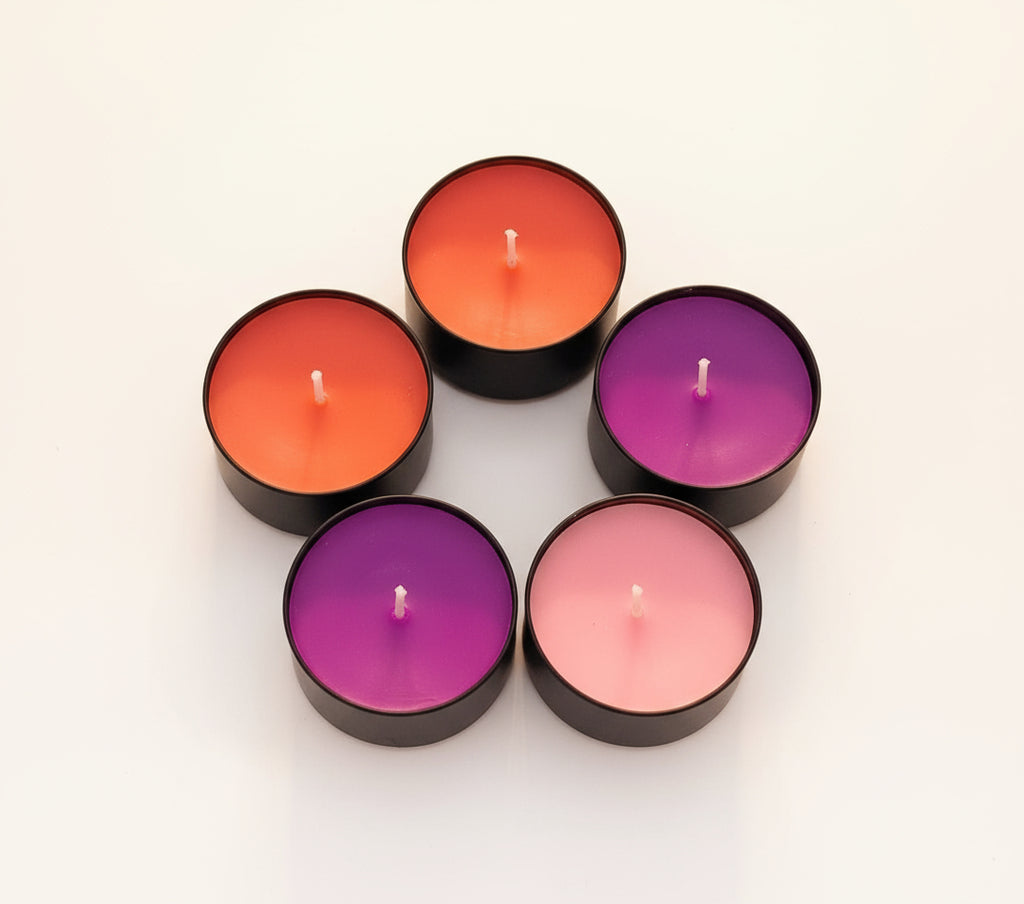 Scented Candles in Black Tin