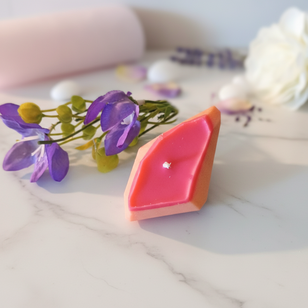 Geometric Shaped Candles