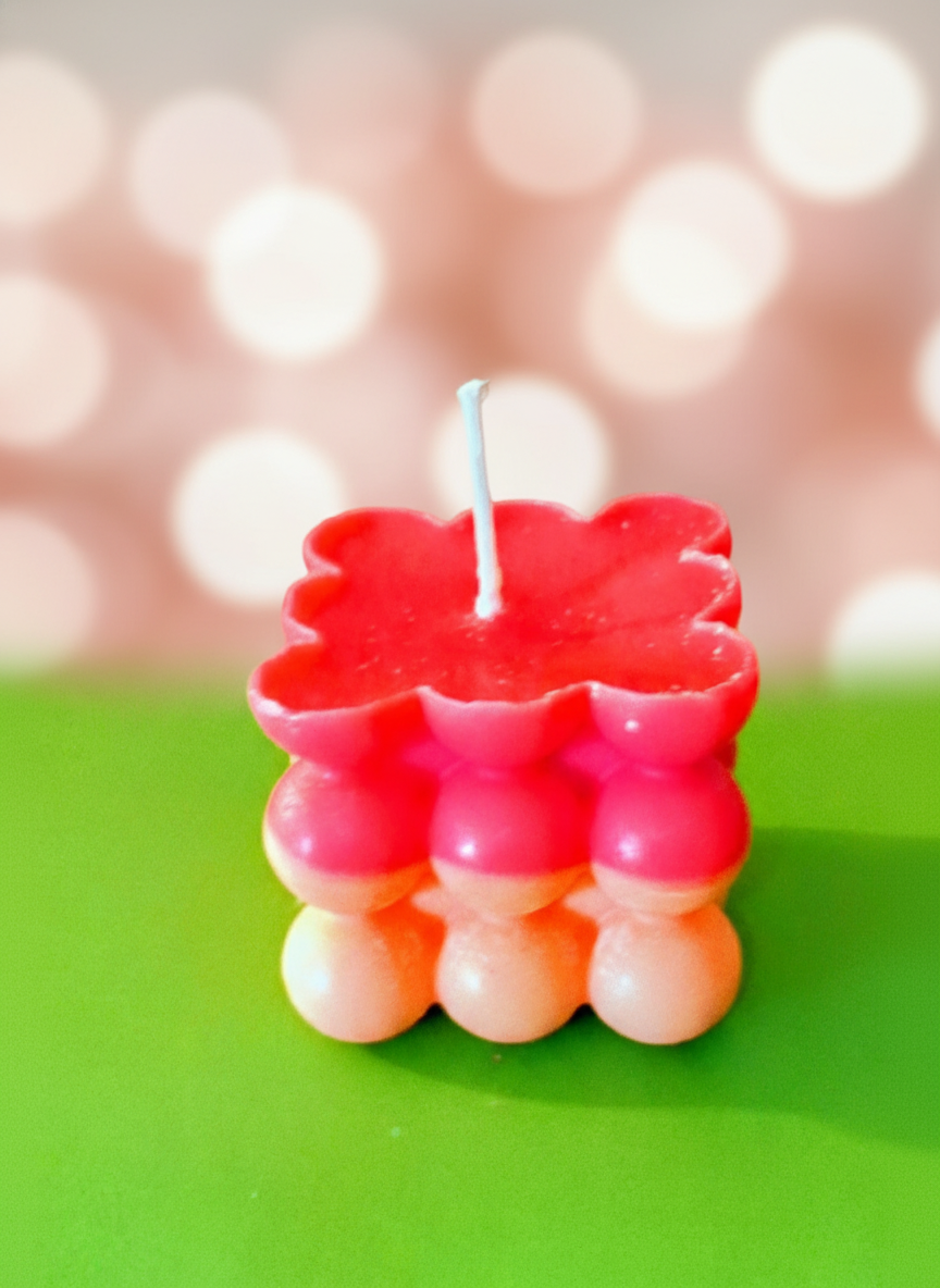 Scented Bubble Candles