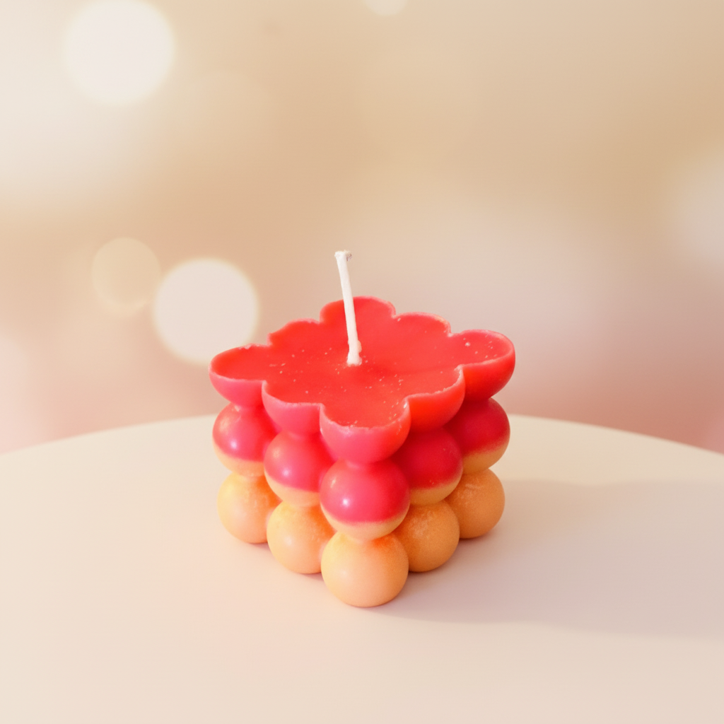 Scented Bubble Candles
