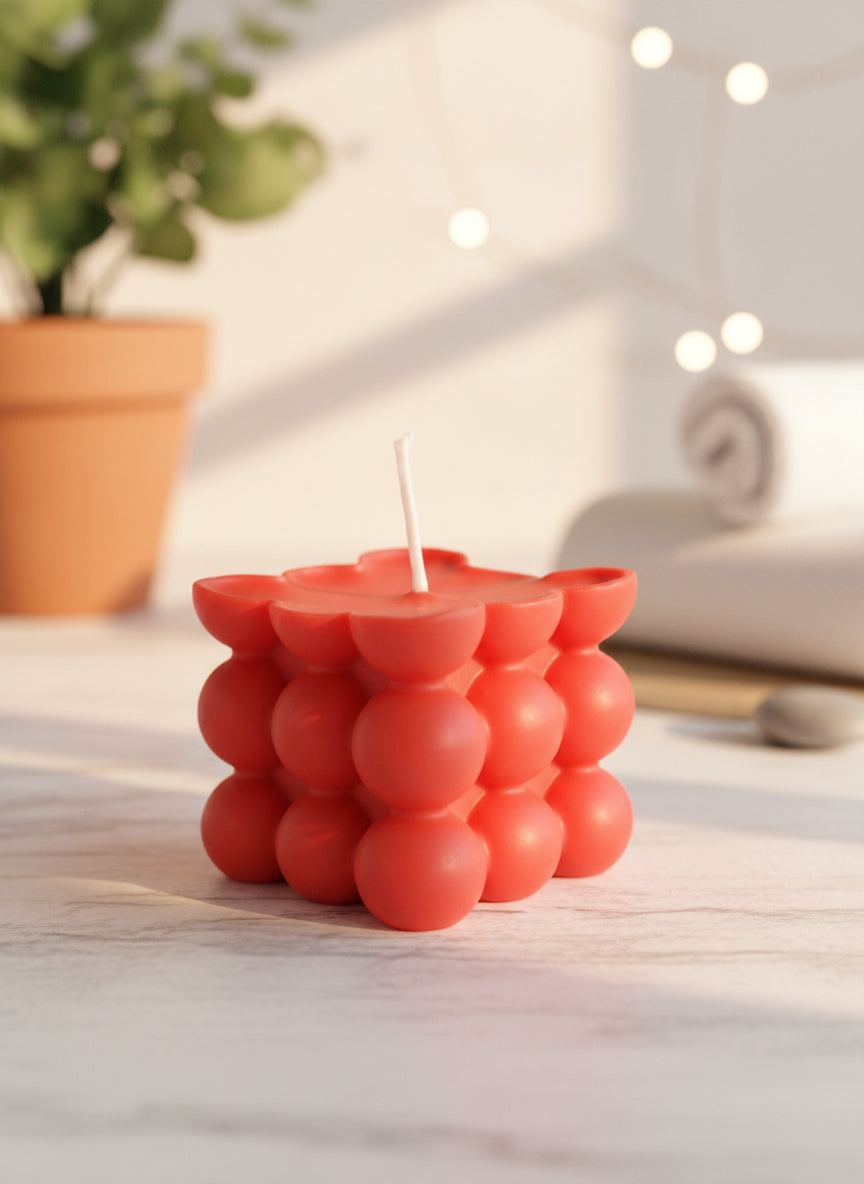 Scented Bubble Candles