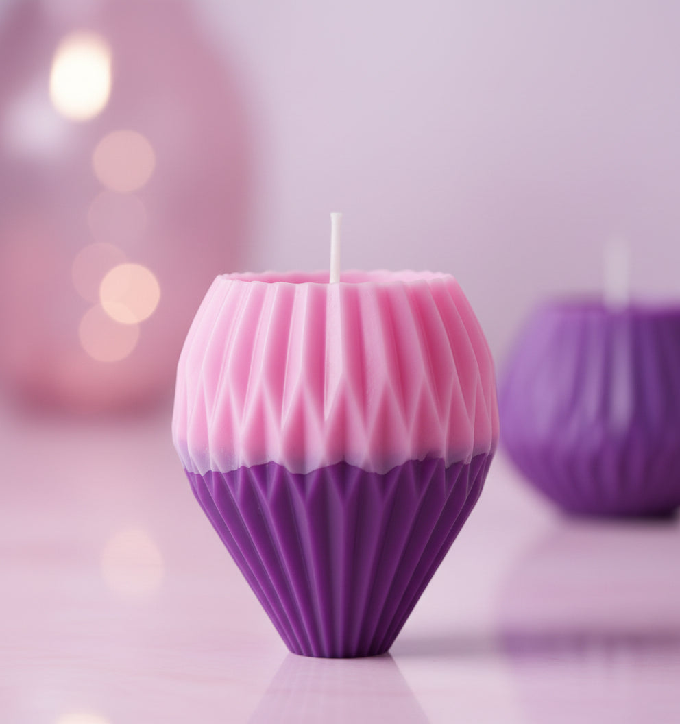 Geometric Shaped Candles