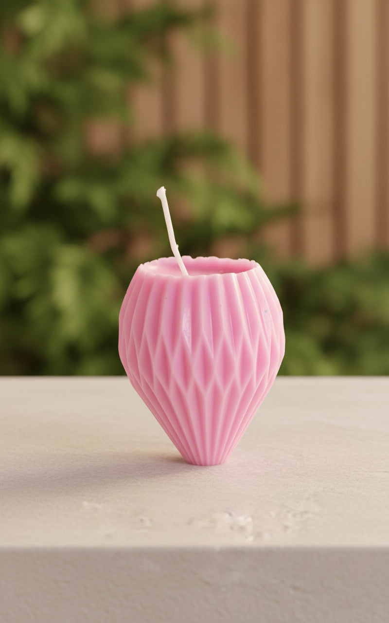 Geometric Shaped Candles