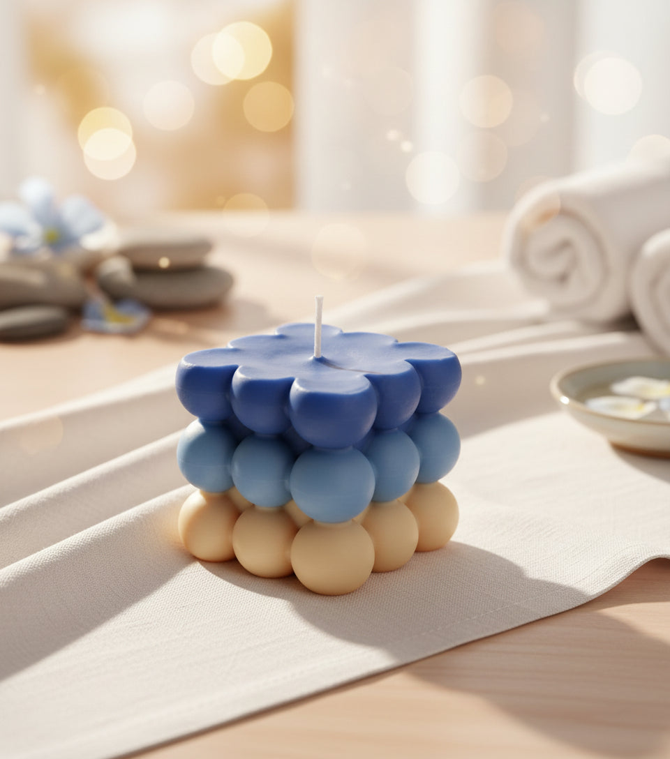 Scented Bubble Candles